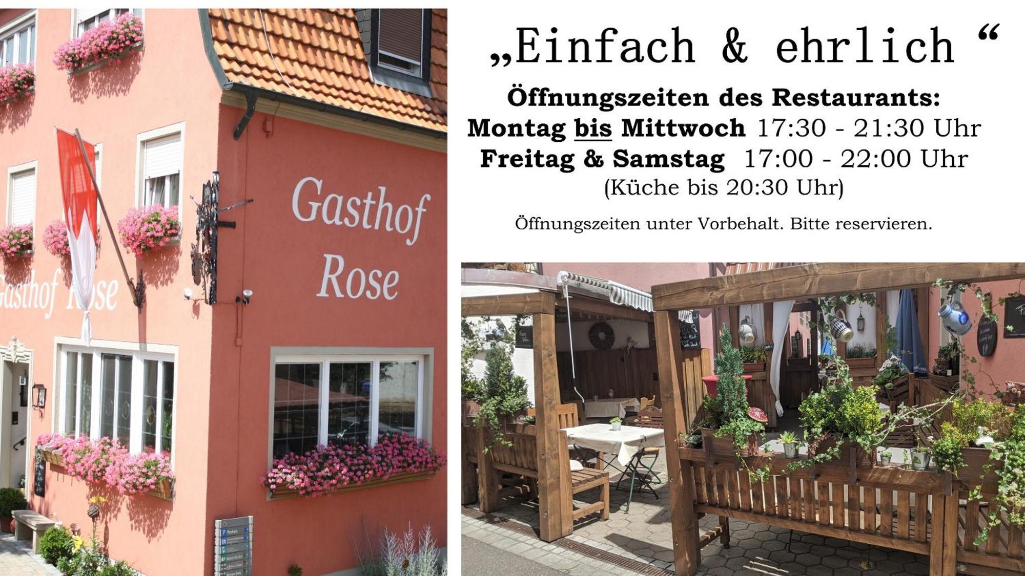 Gasthof Hotel Rose Obereisenheim Esterno foto
